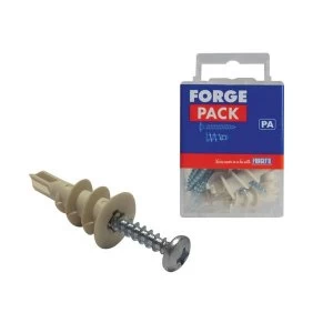 Image of ForgeFix Cavity Wall Nylon Speed Plug 4.5 x 35mm ForgePack 10