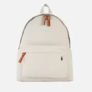 Image of Polo Ralph Lauren Mens Canvas Backpack - Soft Grey