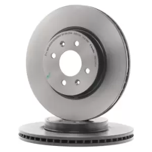 Image of BREMBO Brake disc HYUNDAI,KIA 09.C174.11 51712C8500,517121W050,S517121W050 Brake rotor,Brake discs,Brake rotors