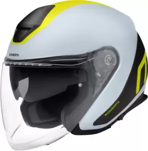 Image of Schuberth M1 Pro Triple Jet Helmet, black-yellow, Size S, black-yellow, Size S