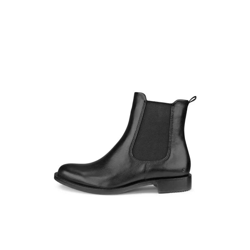 Image of Ecco Sartorelle 25 266503 Full Grain Leather Womens Ankle Boots - Black - Size:UK 3