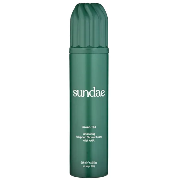 Image of SUNDAE Body Green Tea Exfoliating Whipped Shower Foam with Kakadu Plum and Finger Lime 260ml