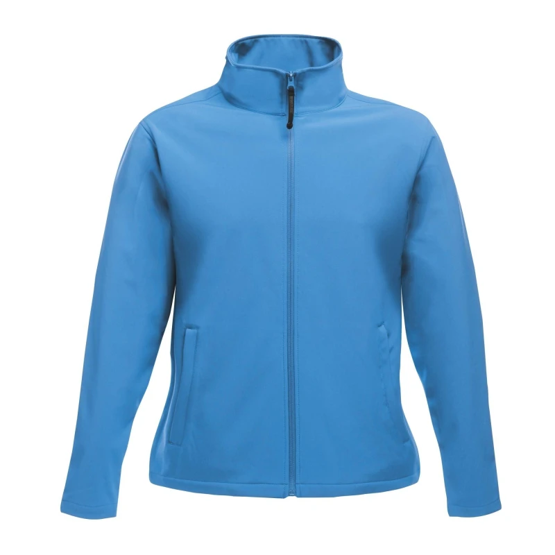 Image of Regatta Womens Ablaze Waterproof 3 Layer Softshell Jacket Frchbl(Navy) female 20