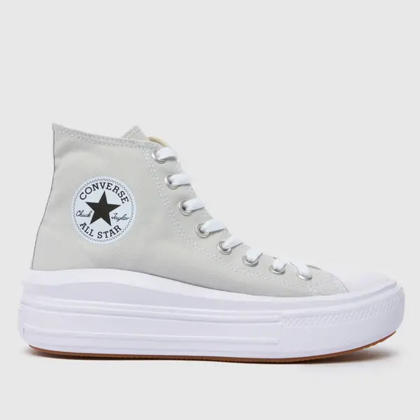 Image of Converse all star move trainers in off-white Off-White UK 3 (EU 35)