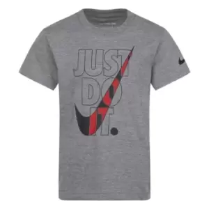 Image of Nike JDI Print T Shirt Infant Boys - Grey