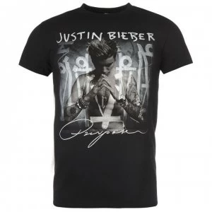 Image of Official Justin Bieber T Shirt Mens - Purpose
