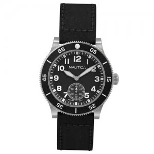 Image of Nautica Mens Houston Stainless Steel Watch - NAPHST002