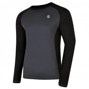 Image of Dare2B Exchange Long Sleeve Tee - Black/Ebony