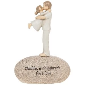 Image of Dad Rocks Daddy & Daughter Ornament