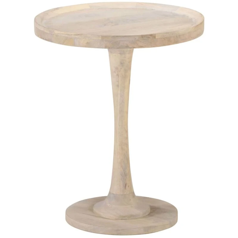 Image of VIDAXL Side Table Ø60x75cm Solid Mango Wood Vidaxl 8720286024829