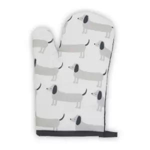 Image of Cotton Sausage Dog Oven Glove