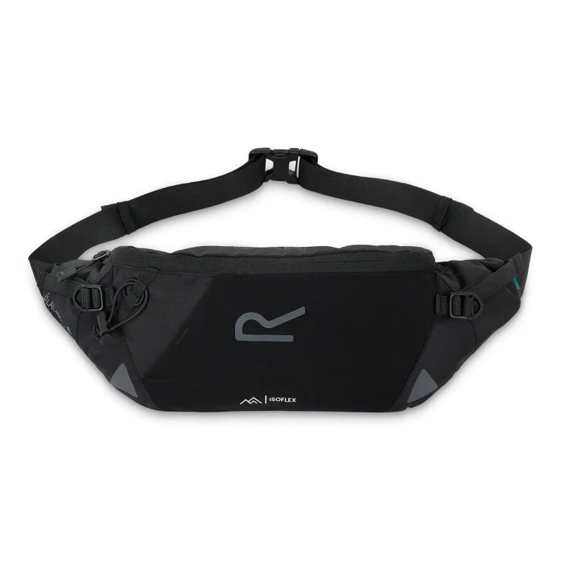 Image of Regatta Regatta Blackfell 4 5L Hip Pack in Jet Black Jet Black One Size Unisex 5063516031284