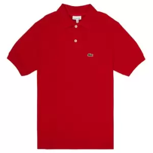 Image of Lacoste VINNIE boys's Childrens polo shirt in Red - Sizes 2 years,3 ans,4 years,5 years,6 years