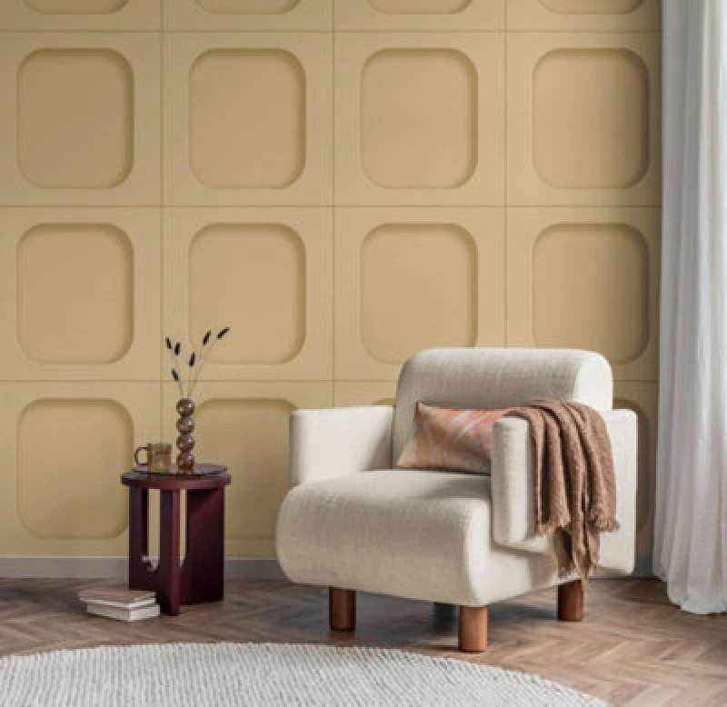 Image of Fine Decor Fine Decor Fd43979 Sloane Panel, Honey