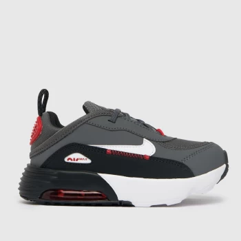 Image of Nike Grey & Black Air Max 2090 C/s Boys Toddler Trainers