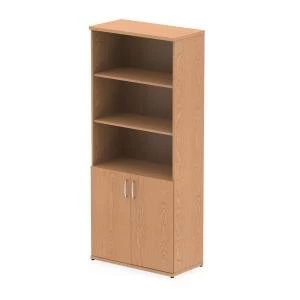 Image of Trexus Cupboard Open Shelves 2000x800x400mm Oak Ref I000755