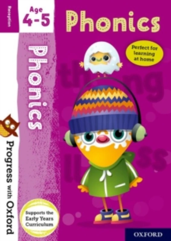 Image of Fiona Undrill Progress with Oxford: Progress with Oxford: Phonics Age 4-5 - Practise for School with Essential English Skills Book Multi unisex