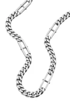 Image of Gents Fossil Jewellery Heritage D Link Necklace