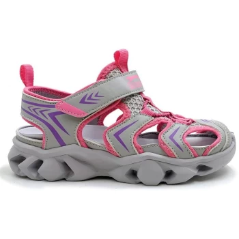 Image of Slazenger Mollusk Sports Sandals Childrens Unisex - Grey/Pink
