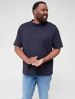 Image of Tommy Hilfiger Big & Tall Stripe T-Shirt - Navy