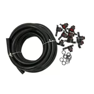 Image of Wiska Brace Flexible Conduit Kit IP68 PA6 BC Kit 5 Contractor Pack Black - 10110316