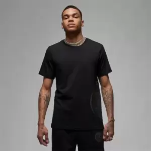 Image of Nike J Psg Ss Logo Tee - Black