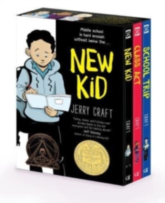 Image of New Kid 3-Book Box Set : A Graphic Novel Collection: New Kid, Class Act, School Trip Paperback / softback