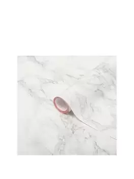 Image of D-C-Fix Marble Grey Self Adhesive Vinyl Wrap Film - 67.5Cm X 15M