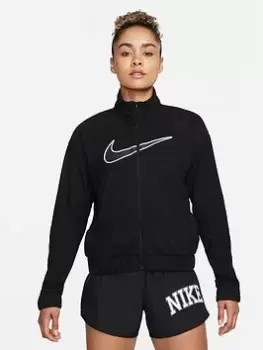 Image of Nike Swoosh Running Fleece - Black Size M Women