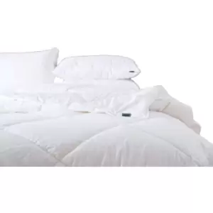 Image of Belledorm Wool Midweight Duvet (Single) (White) - White