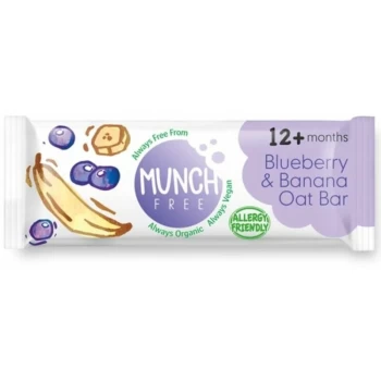 Image of Munch Free Blueberry & Banana Oat Bar - 25g x 16 - 702351