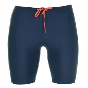 Image of adidas adidas Mens Fitness Taper Swim Jammer - T Indigo/S Red