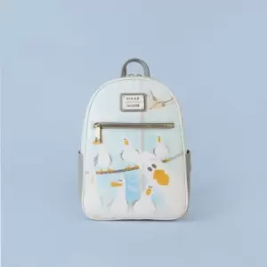 Image of Loungefly Disney Moments Pixar Finding Nemo Seagulls Mini Backpack - VeryNeko Exclusive