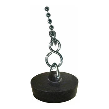 Image of Faithfull - FAICHBATHSS Chrome Bath Chain Assembly 45cm (18in)