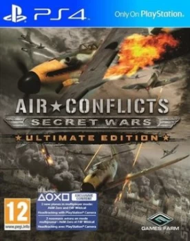 Image of Air Conflicts Secret Wars PS4 Game