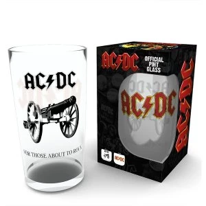 Image of AC/DC Rock Large Glass