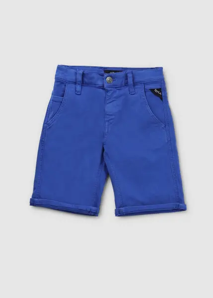 Image of Replay Kids Jazlin Hyperflex Extra Light Shorts In Blue
