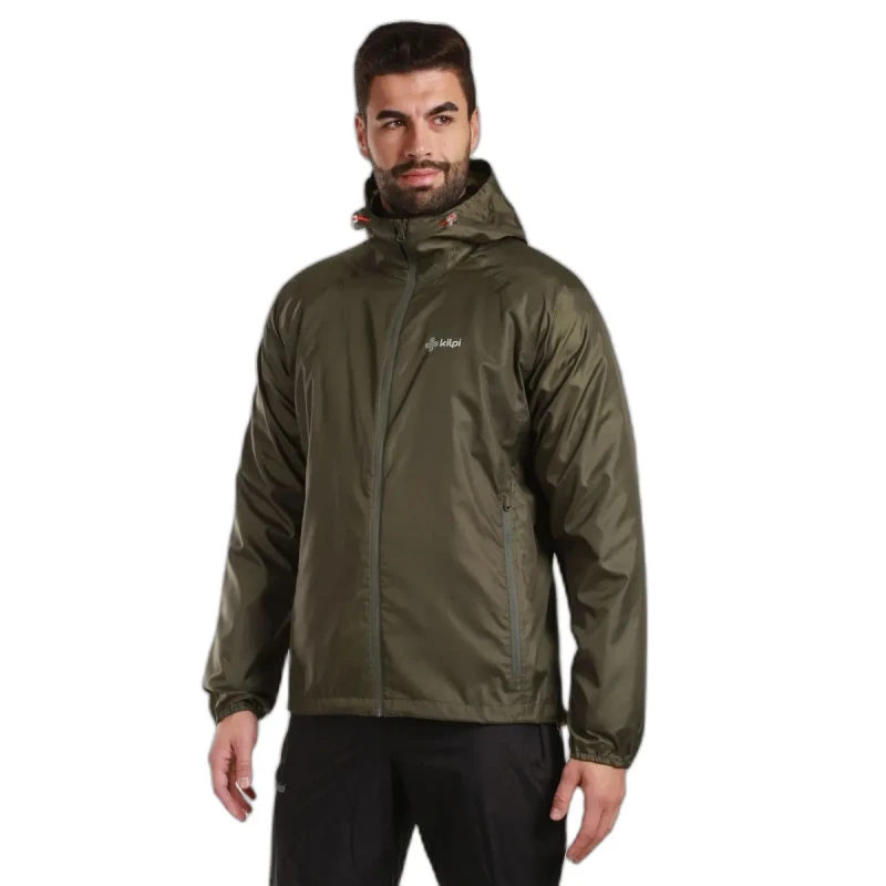Image of Waterproof jacket Kilpi Jaluu Vert Unisex S