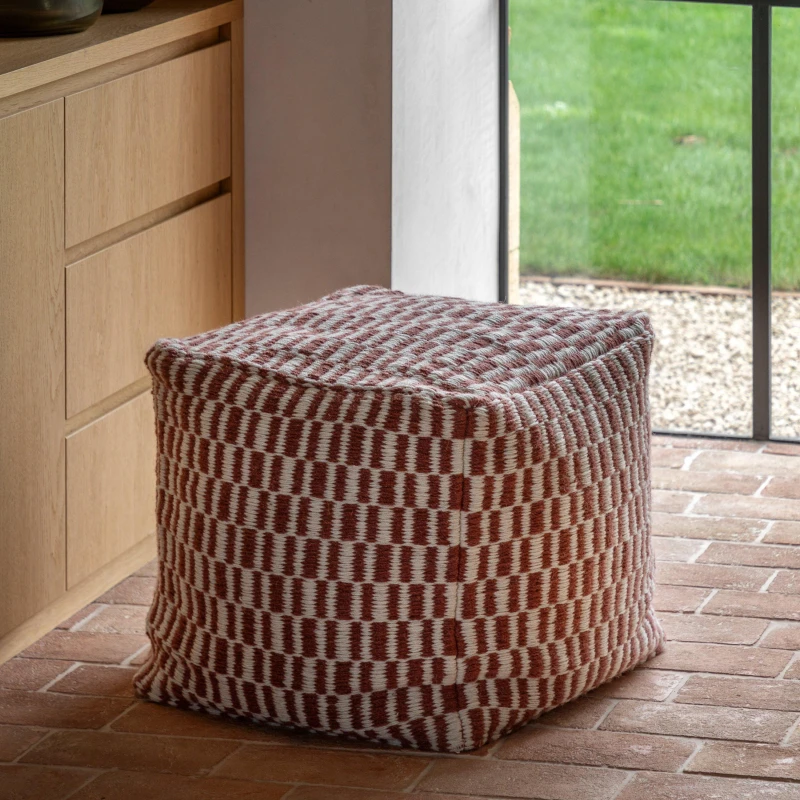 Image of Gallery Rauma Pouffe Nutmeg Nutmeg unisex One Size