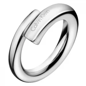 Image of Calvin Klein Scent Stainless Steel Ring Size 8