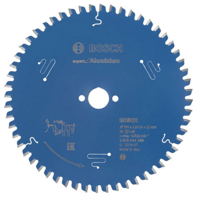 Image of Bosch Expert Aluminium Cutting Saw Blade 2608644099 Diameter: 184mm