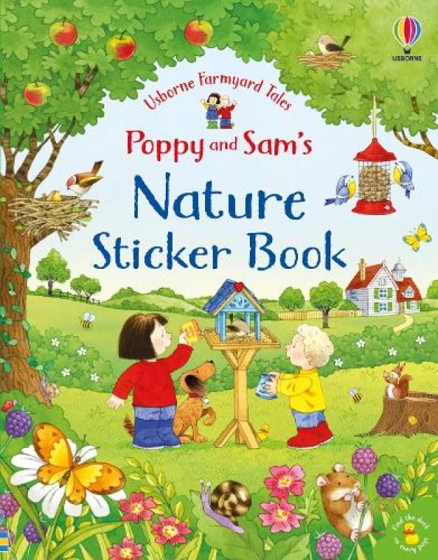 Image of Kate Nolan Poppy and Sam's Nature Sticker Book Multi unisex
