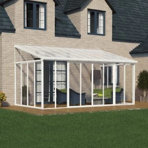 Image of Palram SanRemo Veranda White 3m x 5.46m