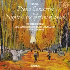 Image of Ravel Piano Concertos/Falla Nights in the Gardens of Spain by Maurice Ravel CD Album