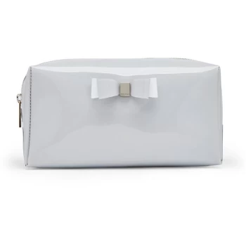Image of Ted Baker Halsey Bow Makeup Bag - GREY