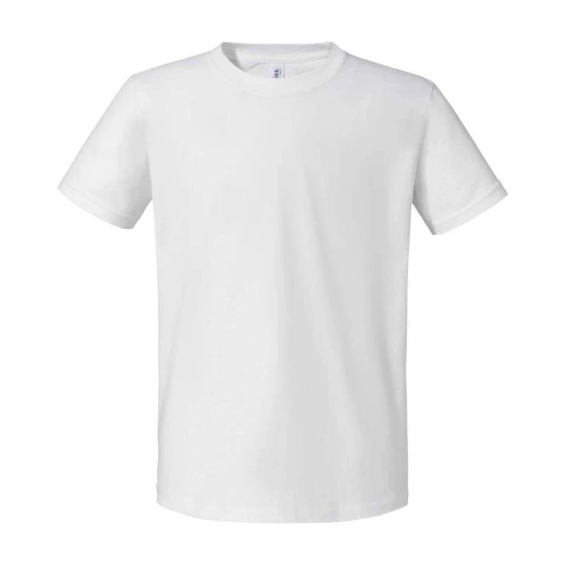 Image of Jerzees Colours Eco Premium girls's Children's T shirt in White