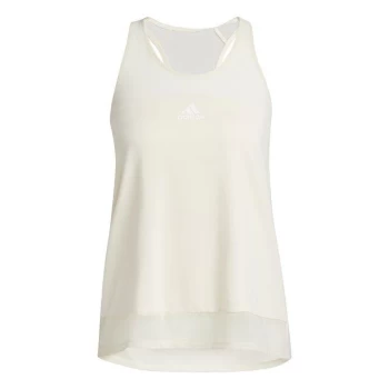 Image of adidas Training HEAT. RDY Mesh Tank Top Womens - Wonder White