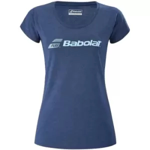 Image of Babolat Exercise Tee - Blue