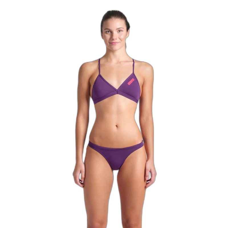 Image of Womens swimsuit bottoms Arena Team Solid Violet Female 42