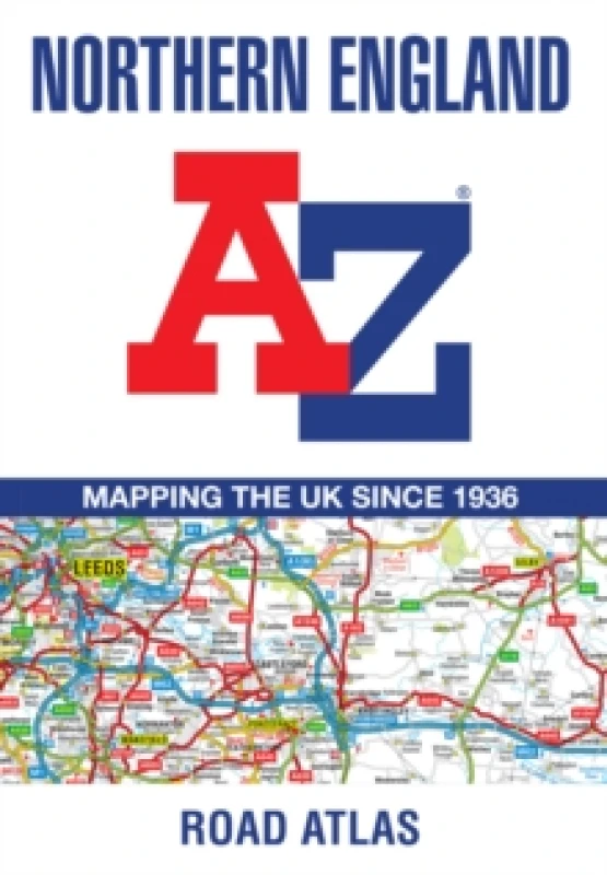 Image of Northern England Regional A-Z Road Atlas. Paperback. By AZ Maps Books